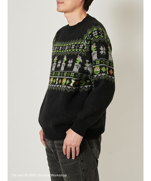 UNISEX】ノルディックセーター（ニット/セーター）｜SESAME STREET