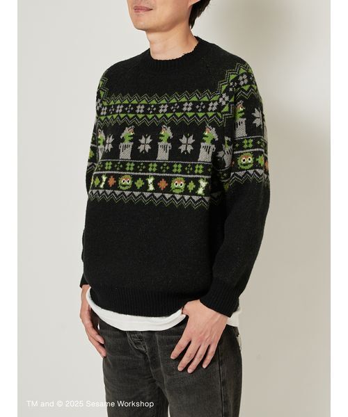 UNISEX】ノルディックセーター（ニット/セーター）｜SESAME STREET