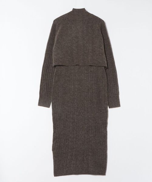 ALLSAINTS(オールセインツ)の「SABINE 2-IN-1 MAXI DRESS | SABINE 2-IN-1 マキシ ドレス・ワンピース(ワンピース・レディース・ブラウン系その他・XS/S/M/L)」の5枚目の写真