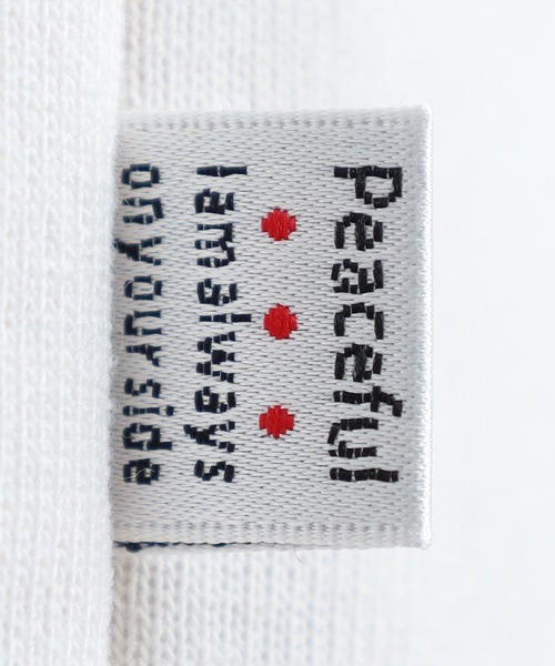 Quelle Chance(ケルシャンス)の「多ポケット刺繍七分袖プルオーバー いろいろネコ(Tシャツ/カットソー・レディース・キナリ/モカ/チャコールグレー・M/L)」の7枚目の写真
