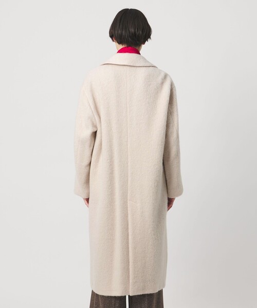 シャギー ビッグ テーラード コート（チェスターコート）｜UNITED
