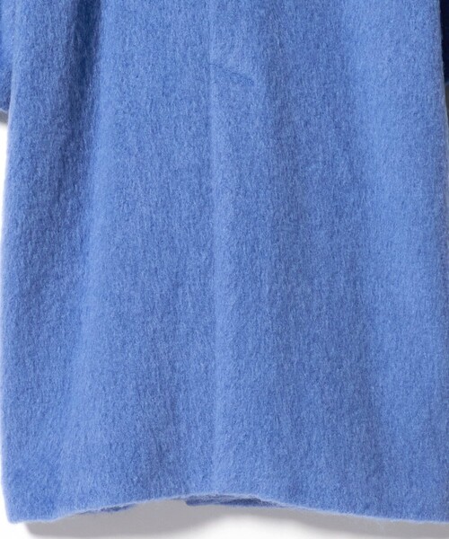 UNITED ARROWS（ユナイテッドアローズ）の「シャギー ビッグ テーラード コート（チェスターコート・レディース・オフホワイト/コバルトブルー・34/38/36）」の5枚目の写真