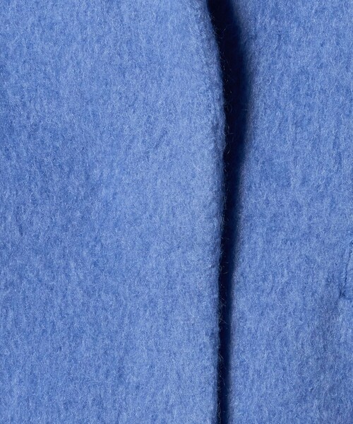 UNITED ARROWS（ユナイテッドアローズ）の「シャギー ビッグ テーラード コート（チェスターコート・レディース・オフホワイト/コバルトブルー・34/38/36）」の7枚目の写真