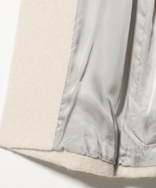 UNITED ARROWS（ユナイテッドアローズ）の「シャギー ビッグ テーラード コート（チェスターコート・レディース・オフホワイト/コバルトブルー・34/38/36）」の11枚目の写真