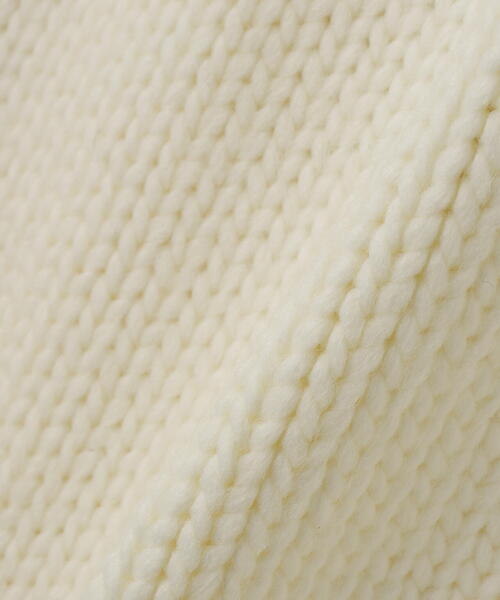 DANKE SCHON(ダンケシェーン)の「【WEB&DEPOT限定】DankeSchon/ダンケシェーン/1.5GG NY KNIT(ニット/セーター・レディース・ブラック/ホワイト系2/ブルー・L/M/XL)」の12枚目の写真