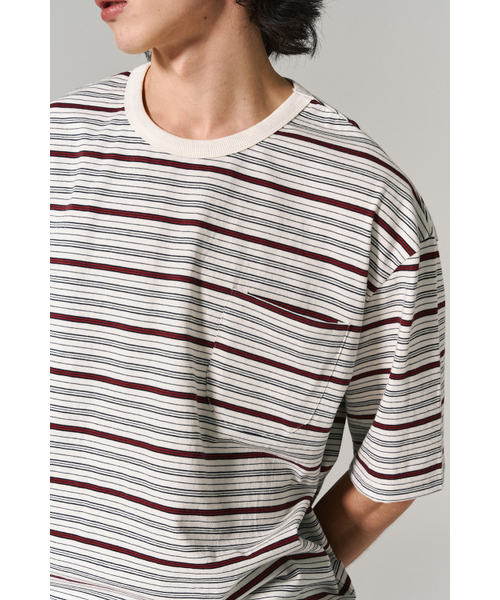 HISHANDER(ヒズハンダー)の「MULTI S/S TEE ECRU(Tシャツ/カットソー・メンズ・その他・1/2/3)」の10枚目の写真