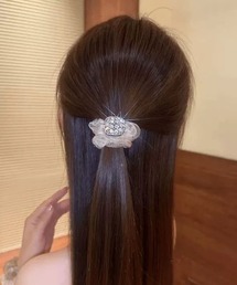 almo | キラキラスクエアヘアゴム(RO)(シュシュ)