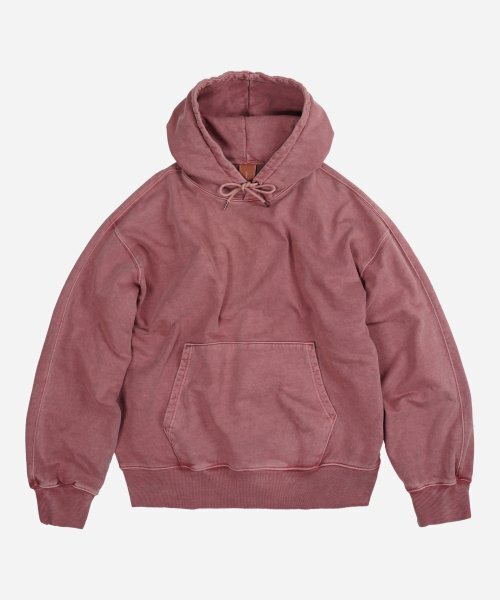FRIZMWORKS(フリズムワークス)の「OG PIGMENT DYEING HOODY 002 _ PINK(パーカー・メンズ・その他・SMALL/MEDIUM/LARGE/X-LARGE)」の1枚目の写真