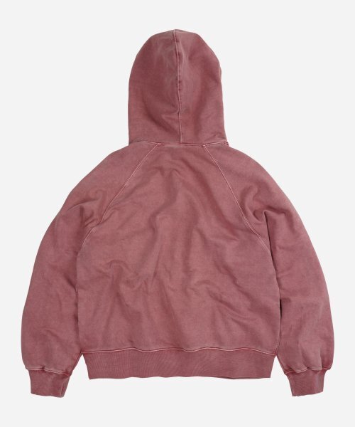 FRIZMWORKS(フリズムワークス)の「OG PIGMENT DYEING HOODY 002 _ PINK(パーカー・メンズ・その他・SMALL/MEDIUM/LARGE/X-LARGE)」の3枚目の写真