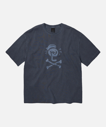 FRIZMWORKS（フリズムワークス）の「BLACK FLAG PIGMENT DYEING TEE _ NAVY（Tシャツ/カットソー）」