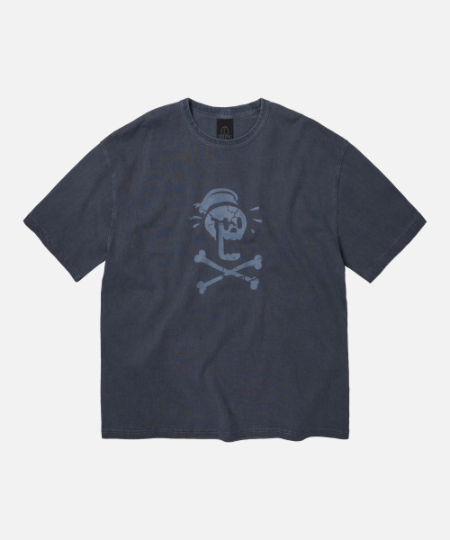 FRIZMWORKS(フリズムワークス)の「BLACK FLAG PIGMENT DYEING TEE _ NAVY(Tシャツ/カットソー・メンズ・その他・SMALL/MEDIUM/LARGE/X-LARGE)」の1枚目の写真