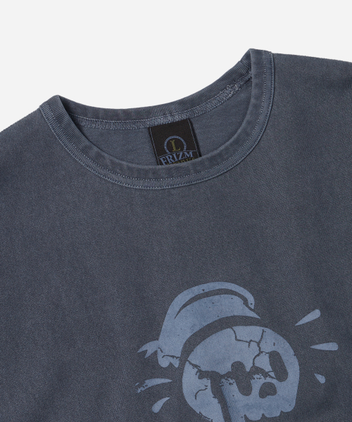 FRIZMWORKS(フリズムワークス)の「BLACK FLAG PIGMENT DYEING TEE _ NAVY(Tシャツ/カットソー・メンズ・その他・SMALL/MEDIUM/LARGE/X-LARGE)」の3枚目の写真