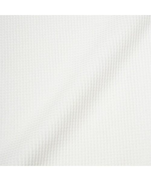 MOAA(モア)の「ワッフルシャーリングショートスリーブ (ホワイト)(Tシャツ/カットソー・レディース・その他・SMALL/MEDIUM)」の4枚目の写真