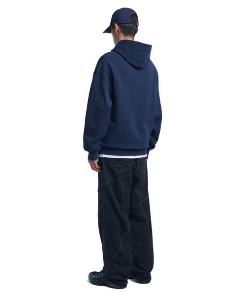 NOMANUAL(NOMANUAL)の「A.G HOODIE - DARK NAVY(パーカー・レディース・その他・X-LARGE/SMALL/MEDIUM/LARGE)」の4枚目の写真
