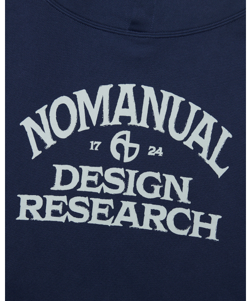NOMANUAL(NOMANUAL)の「A.G HOODIE - DARK NAVY(パーカー・レディース・その他・X-LARGE/SMALL/MEDIUM/LARGE)」の5枚目の写真