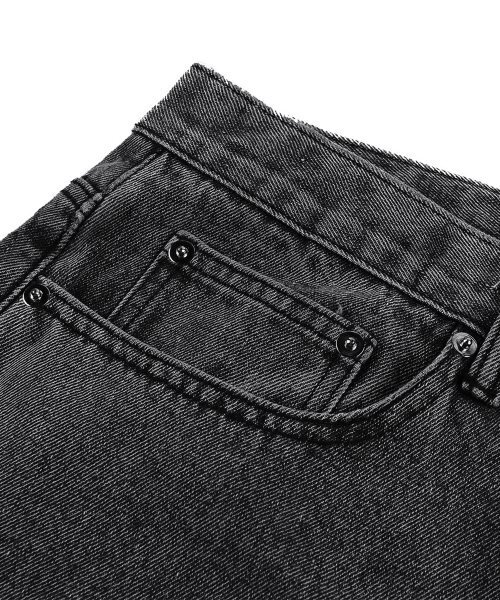 TRILLION(トリリオン)の「バイオストーンウォッシュワイドデニムパンツ(DEEP GRAY)(デニムパンツ・メンズ・その他・SMALL/MEDIUM/LARGE/X-LARGE)」の5枚目の写真