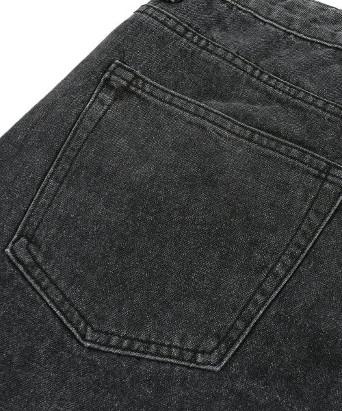 TRILLION(トリリオン)の「バイオストーンウォッシュワイドデニムパンツ(DEEP GRAY)(デニムパンツ・メンズ・その他・SMALL/MEDIUM/LARGE/X-LARGE)」の6枚目の写真