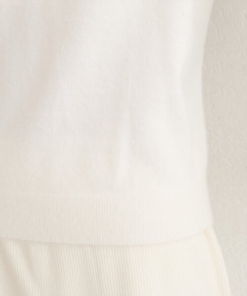 natural couture(ナチュラルクチュール)の「【WEB限定】ふわシャギー衿付きニット(ニット/セーター・レディース・イエロー/ラベンダー/オフホワイト/ピンク系その他/サックスブルー・FREE)」の19枚目の写真