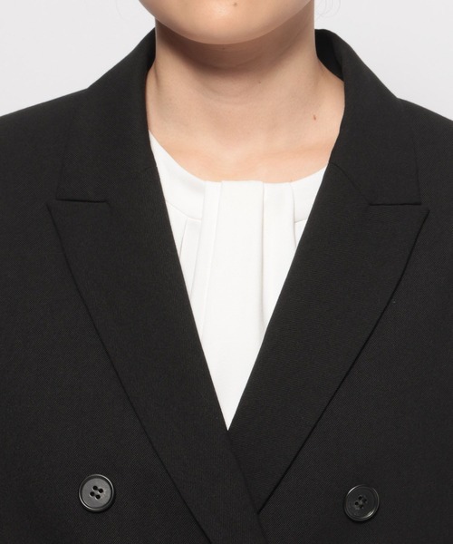 LOWRYS FARM（ローリーズファーム）の「ｄａｙｍｅショートジャケット 628093（テーラードジャケット・レディース・ブラック/ネイビー・MEDIUM/LARGE）」の18枚目の写真