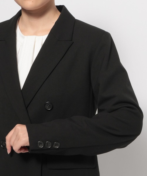 LOWRYS FARM（ローリーズファーム）の「ｄａｙｍｅショートジャケット 628093（テーラードジャケット・レディース・ブラック/ネイビー・MEDIUM/LARGE）」の19枚目の写真