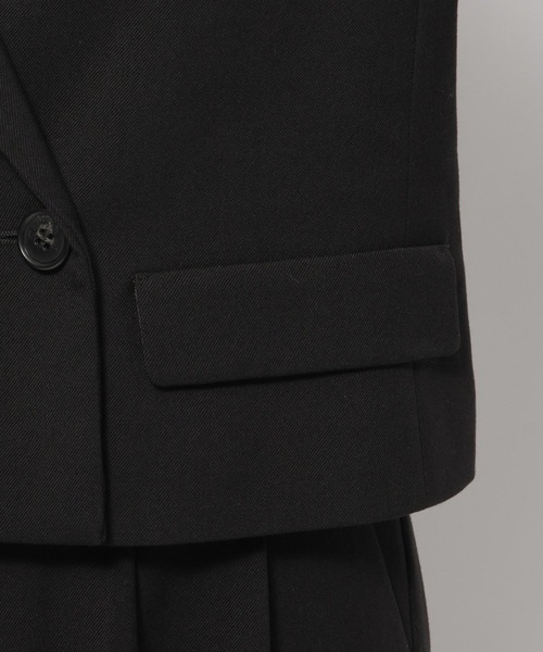 LOWRYS FARM（ローリーズファーム）の「ｄａｙｍｅショートジャケット 628093（テーラードジャケット・レディース・ブラック/ネイビー・MEDIUM/LARGE）」の20枚目の写真