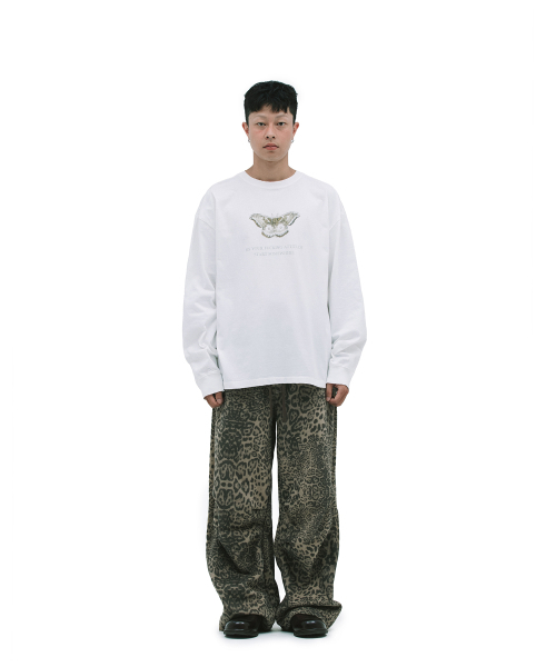 DEFGARMENTS（デフグラメンツ）の「FLY DTP LONG SLEEVE  [WHITE]（Tシャツ/カットソー・レディース・その他・MEDIUM/LARGE）」の5枚目の写真