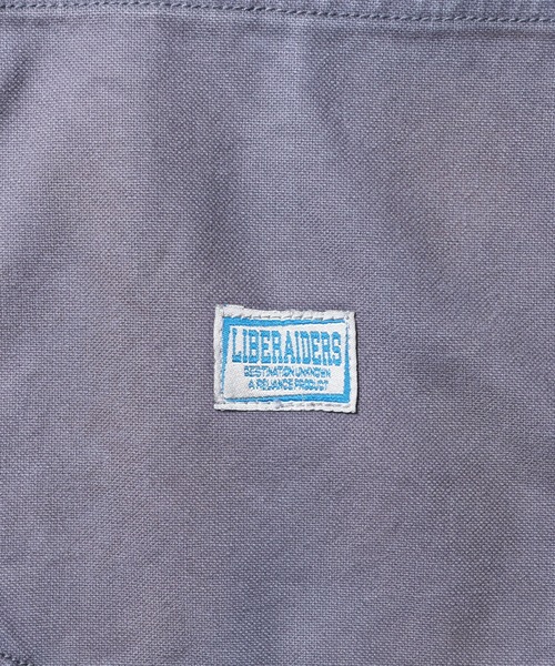Liberaiders(リベレイダース)の「Liberaiders/リベレイダース REPAIRED CANVAS WORK PANTS ウォッシュ加工 テーパード ペインターパンツ(チノパンツ・メンズ・チャコール/オリーブ・30/32/34)」の18枚目の写真