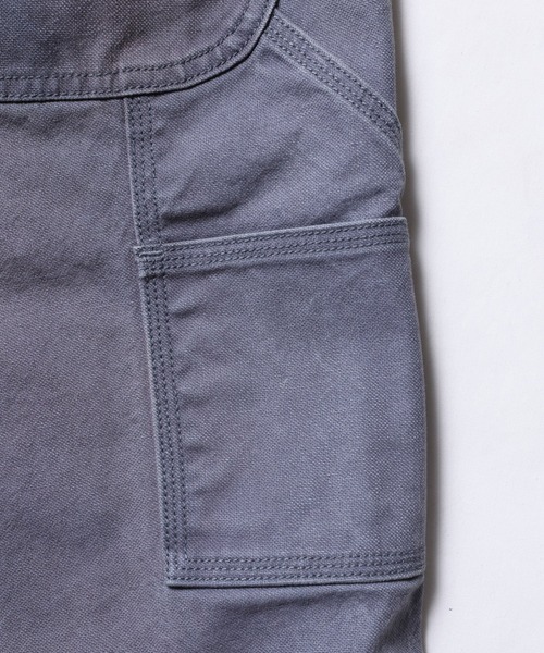 Liberaiders(リベレイダース)の「Liberaiders/リベレイダース REPAIRED CANVAS WORK PANTS ウォッシュ加工 テーパード ペインターパンツ(チノパンツ・メンズ・チャコール/オリーブ・30/32/34)」の20枚目の写真