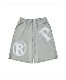 PRDA BIG PATCH SHORTS GRAY