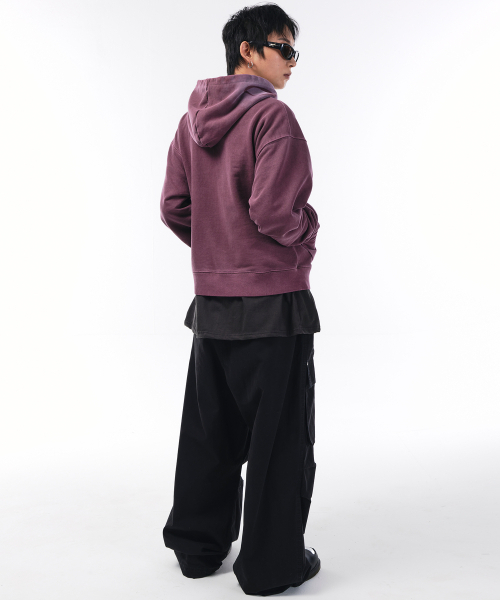 SCALLYWAG（スカリーワグ）の「ウォッシュドパティグフロントカーゴパンツ[ブラック]（その他パンツ・レディース・その他・MEDIUM/SMALL/LARGE/X-LARGE）」の8枚目の写真