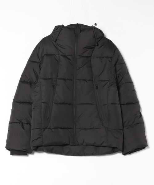 go slow caravan（ゴースローキャラバン）の「シレーフードブルゾン(M1)（ダウンジャケット/コート・メンズ・ホワイト/ブラック・MEDIUM/LARGE）」の12枚目の写真