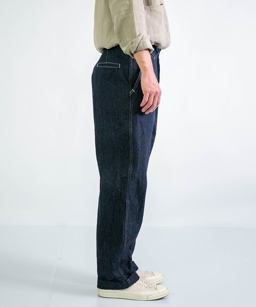 SPELLBOUND（スペルバウンド）の「[SPELLBOUND / スペルバウンド] 10ozジェルドデニム トラウザーズ（デニムパンツ・メンズ・ワンウォッシュ・34inch/32inch/30inch）」の8枚目の写真