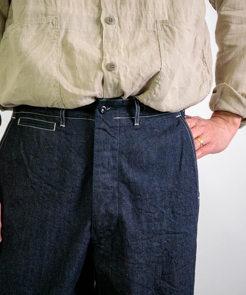 SPELLBOUND（スペルバウンド）の「[SPELLBOUND / スペルバウンド] 10ozジェルドデニム トラウザーズ（デニムパンツ・メンズ・ワンウォッシュ・34inch/32inch/30inch）」の10枚目の写真