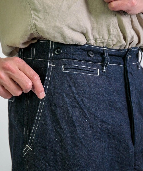 SPELLBOUND（スペルバウンド）の「[SPELLBOUND / スペルバウンド] 10ozジェルドデニム トラウザーズ（デニムパンツ・メンズ・ワンウォッシュ・34inch/32inch/30inch）」の11枚目の写真