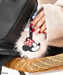 coen（コーエン）の「【MICKEY（ミッキー）/別注】ファーチャーム（キーホルダー）」