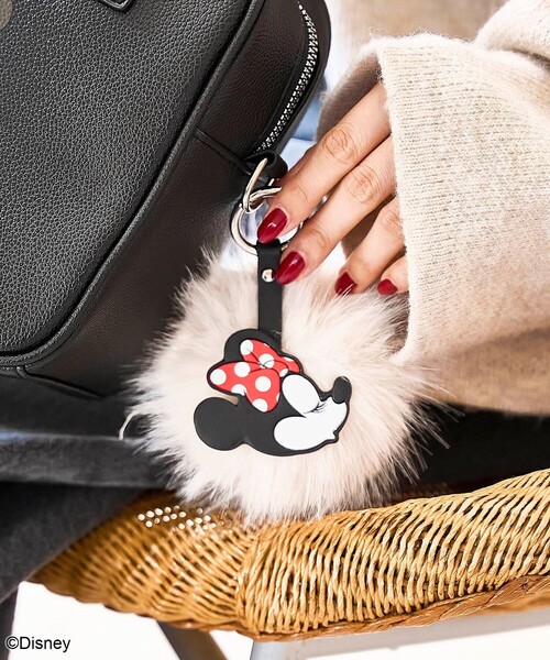 coen(コーエン)の「【MICKEY(ミッキー)/別注】ファーチャーム(キーホルダー・レディース・その他1/ブラウン/ナチュラル/その他2・FREE)」の3枚目の写真