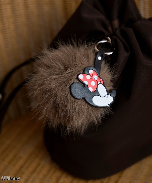 coen(コーエン)の「【MICKEY(ミッキー)/別注】ファーチャーム(キーホルダー・レディース・その他1/ブラウン/ナチュラル/その他2・FREE)」の4枚目の写真