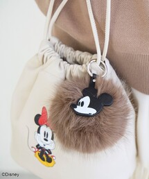 coen（コーエン）の「【MICKEY（ミッキー）/別注】ファーチャーム（キーホルダー）」
