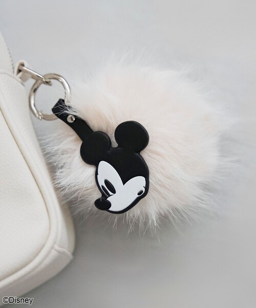 coen(コーエン)の「【MICKEY(ミッキー)/別注】ファーチャーム(キーホルダー・レディース・その他1/ブラウン/ナチュラル/その他2・FREE)」の5枚目の写真