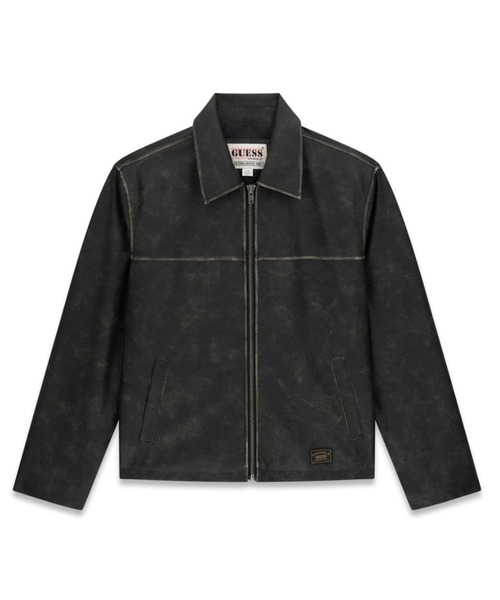 GUESS Originals Pu Leather Jacket アウター ブルゾン （ブルゾン
