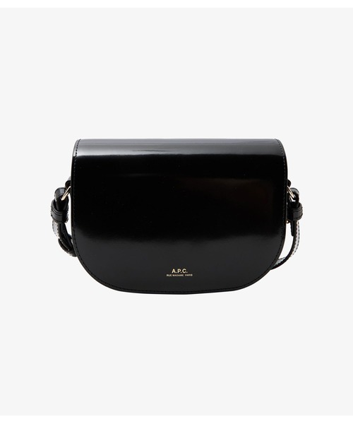 A.P.C.（アーペーセー）の「LE B-SIDE SMALL（ショルダーバッグ・レディース・ブラック/キナリ・ONESIZE）」の9枚目の写真