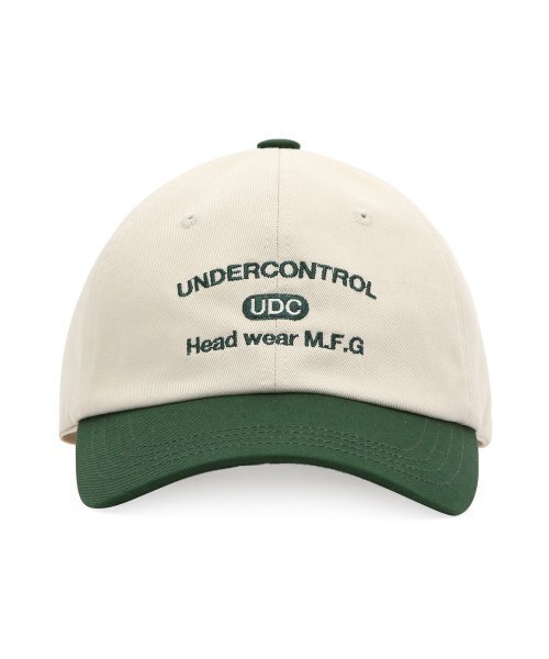 UNDERCONTROL(アンダーコントロール)の「四季用コットン配色ロゴソフトトップボールキャップ男女共用野球帽COLLEGE CREW / AUTHENTIC B B / GREEN(キャップ・メンズ・その他・FREE)」の8枚目の写真