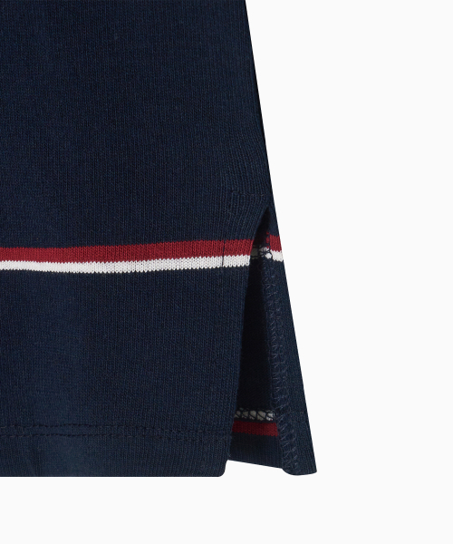 MENASOO(ミナス)の「MNS Striped Cotton Collar T Shirt_Navy(ポロシャツ・レディース・ネイビー・F)」の19枚目の写真