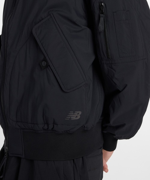 セール】NB GREY ボンバージャケット（ブルゾン）｜New Balance