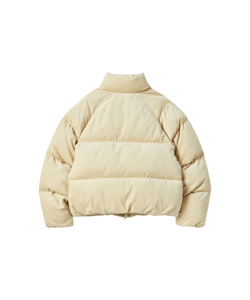 COMONINOZ（コモニノズ）の「W CORDUROY SHORT PUFFER [CREAM]（ダウンジャケット/コート・レディース・アイボリー・FREE）」の3枚目の写真