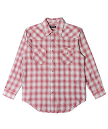 JOEGUSH（ジョーガッシュ）の「Kurt 3 Flannel Shirt (Red)（シャツ/ブラウス）」