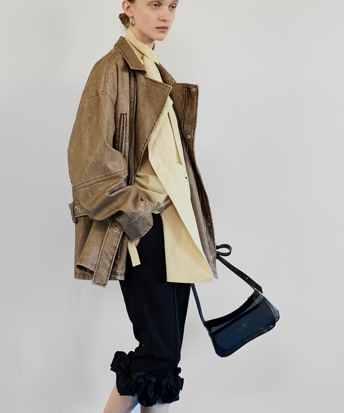 MAISON SPECIAL（メゾンスペシャル）の「Clear Skinny Bag/クリアスキニーバッグ（ハンドバッグ・レディース・ピンク/クリア/ブラック・FREE）」の17枚目の写真