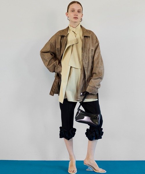 MAISON SPECIAL（メゾンスペシャル）の「Clear Skinny Bag/クリアスキニーバッグ（ハンドバッグ・レディース・ピンク/クリア/ブラック・FREE）」の18枚目の写真