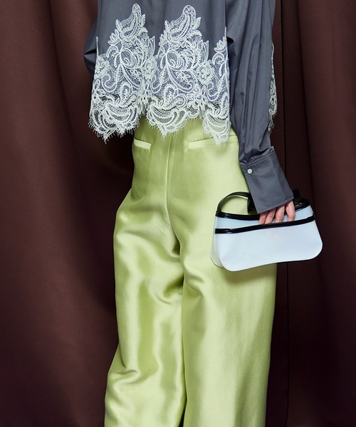 MAISON SPECIAL（メゾンスペシャル）の「Clear Skinny Bag/クリアスキニーバッグ（ハンドバッグ・レディース・ピンク/クリア/ブラック・FREE）」の13枚目の写真