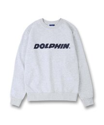 DOLPHIN WAVE APPAREL（ドルフィンウェーブアパレル）の「Dolphin Authentic Logo Man-to-Man Cool Gray（スウェット）」